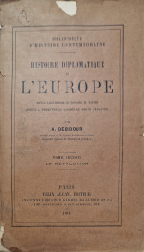 Histoire diplomatique de l'Europe