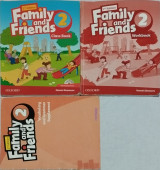 Family and Friends 2 full pack (Class book, Workbook, Vocabulary & Grammar Supplement)