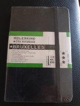 Bruxelles,city notebook (moleskine)