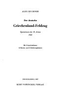 Der deutsche Griechenland-Feldzug