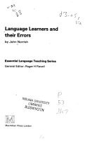 Language Learners and Their Errors