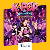 K-Pop: Nice and easy coloring book