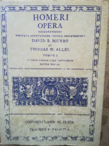 Homeri opera tomvs I