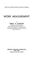 Work Measurement