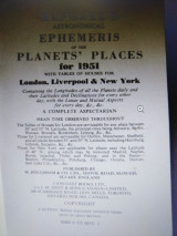 Raphael's Astronomical Ephemeris of the Planets' Places