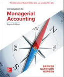 Introduction to Managerial Accounting