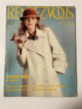 Vintage fashion magazine French Rendez-Vous de la mode 1983