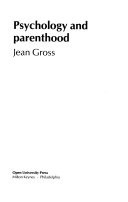Psychology and Parenthood