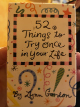 52 Things to try once in your life
