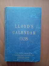 Lloyd's calendar 1928