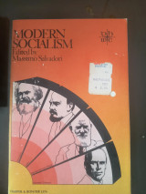 Modern Socialism. Edited by Massimo Salvadori