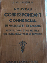 Nouveau correspondant commercial en français et en anglais