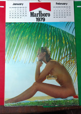 Ημερολόγιο τοίχου Marlboro 1979 Γυμνά