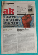 AK Nr. 365 : Zeitung fur linke Debate und Praxis – Black History Month
