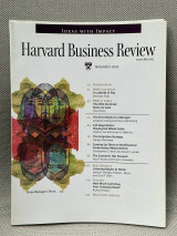 Harvard Business Review Magazine November 2003