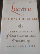 Lucretius the way things are