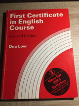 First Certification in English course