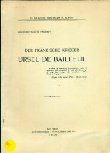 Der Fränkische krieger Ursel De Bailleul