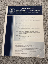 Journal of economic literature December 2011