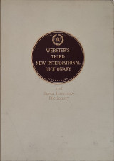 Webster's Third New International Dictionary of the English Language, Unabridged