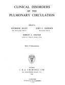 Clinical Disorders of the Pulmonary Circulation