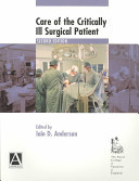 Care of the Critically Ill Surgical Patient 2Ed