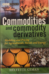 Commodities and Commodity Derivatives