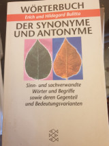 Wörterbuch der Synonyme und Antonyme