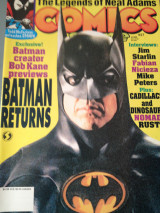 Comics Scene Νο27 - Ετος 1992. Εξώφυλλο Batman Returns