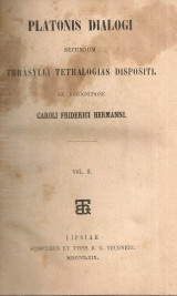 Platonis dialogi Vol.II