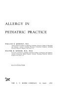 Allergy in Pediatric Practice