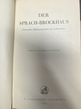 Der Sprach-Brockhaus: Deutsches Bildwörterbuch für jedermann