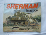 Sherman in action