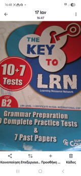 The key to lrn b2 10*7tests