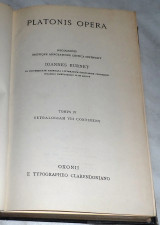 Platonis opera 1954 Ioannes Burnet tomvs IV