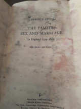 The Family, Sex and Marriage in England 1500-1800