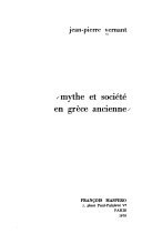 Mythe et société en Grèce ancienne