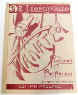 Παλιάτσοι (Pagliacci Potpouri). Μουσική: R. Leoncavallo. Δια πιάνο και τραγούδι (Moderne, δεκ. 1910) / Παλιάτσος Κλόουν