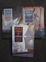 Patrick O’Brian – The Nutmeg of Consolation, The Wine-Dark Sea, The Commodore (3 βιβλία)