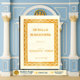 Un Ballo in Maschera (potpurri) [Μουσική: Giuseppe Verdi - Εκδ: Γ. Φεξή δεκ 1910] παρτιτούρα, πιάνο / Αποκριάτικος Χορός του Τζουζέπε Βέρντι