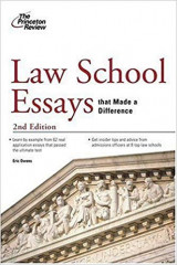 Law School Essays that Made a Difference