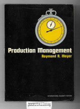 Production Management : International Student Edition