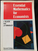 Essential Mathematics for economists