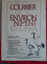 Le courrier de l' environ nemeni de l' inra -n 20
