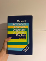 Oxford advanced learner’s dictionary of current English
