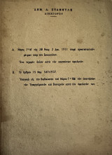 Α. Nόμος ΓΜ' της 30ης Νοεμ 2 Δεκ 1911 περί προστατευτικών μέτρων υπέρ των δανειστών Β. Το άρθρον 15 Νομ. 547/1937