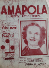 Amapola (Pretty Little Poppy) - Παρτιτούρα του Joseph M. Lacalle