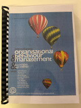 Introducing Organisational Behaviour and Management