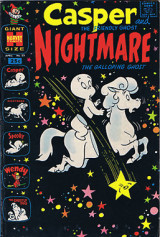 Casper the Friendly Ghost and Nightmare the Galloping Ghost #23 Harvey Comics 1969