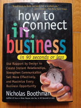 How to connect in business in 90 seconds or less